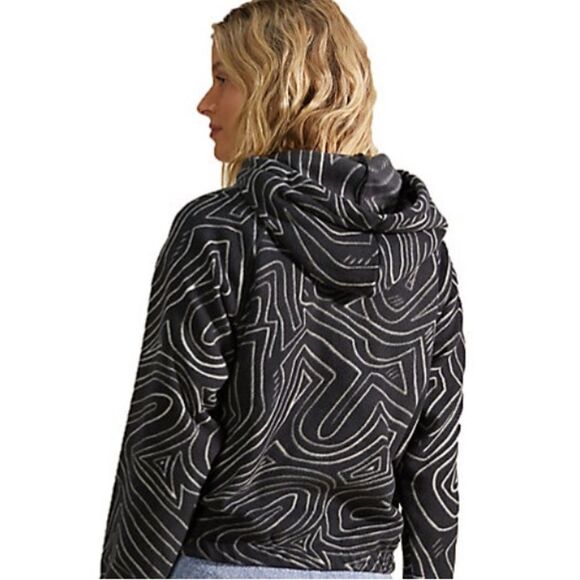 BILLABONG PULLOVER HOODED SWEATSHIRT WATER RESISTANT KANGAROO POCKET SIZE XS NWT - Picture 3 of 5